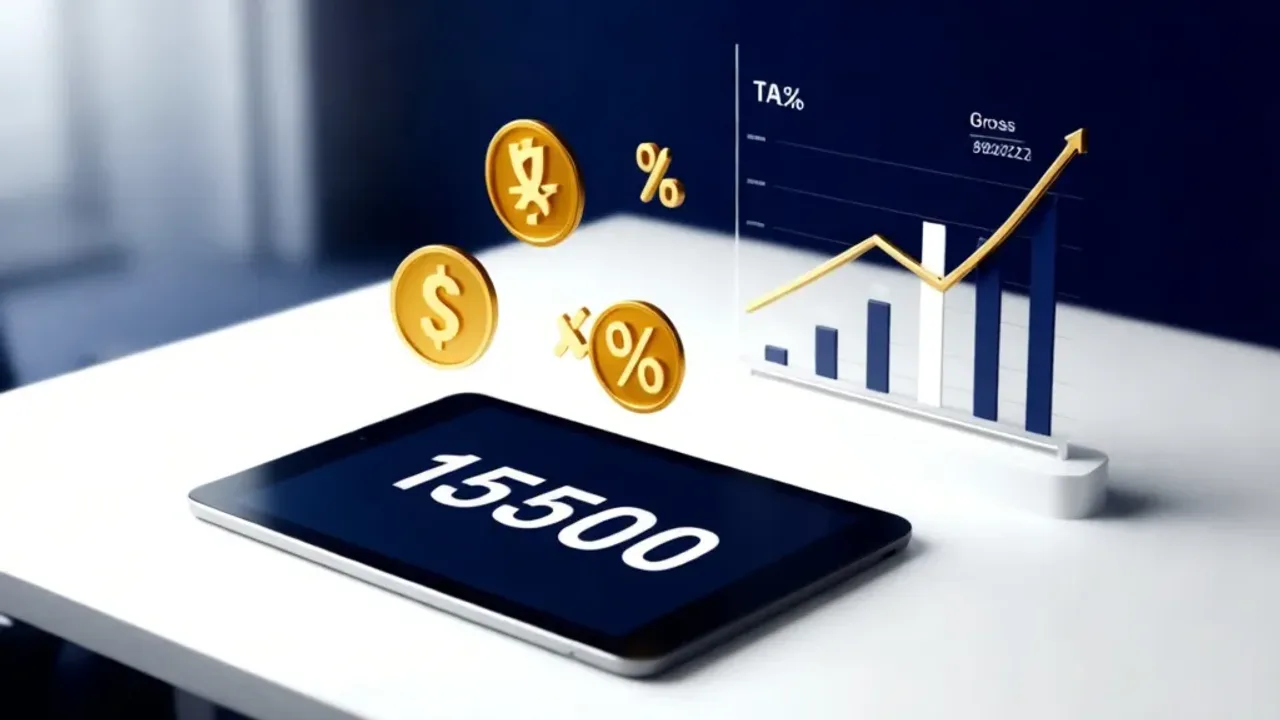 15500 brutto ile to netto? Praktyczne wyliczenia i porównanie umów Wykres finansowy i dokumenty podatkowe ilustrujące 15500 brutto ile to netto dla różnych umów.