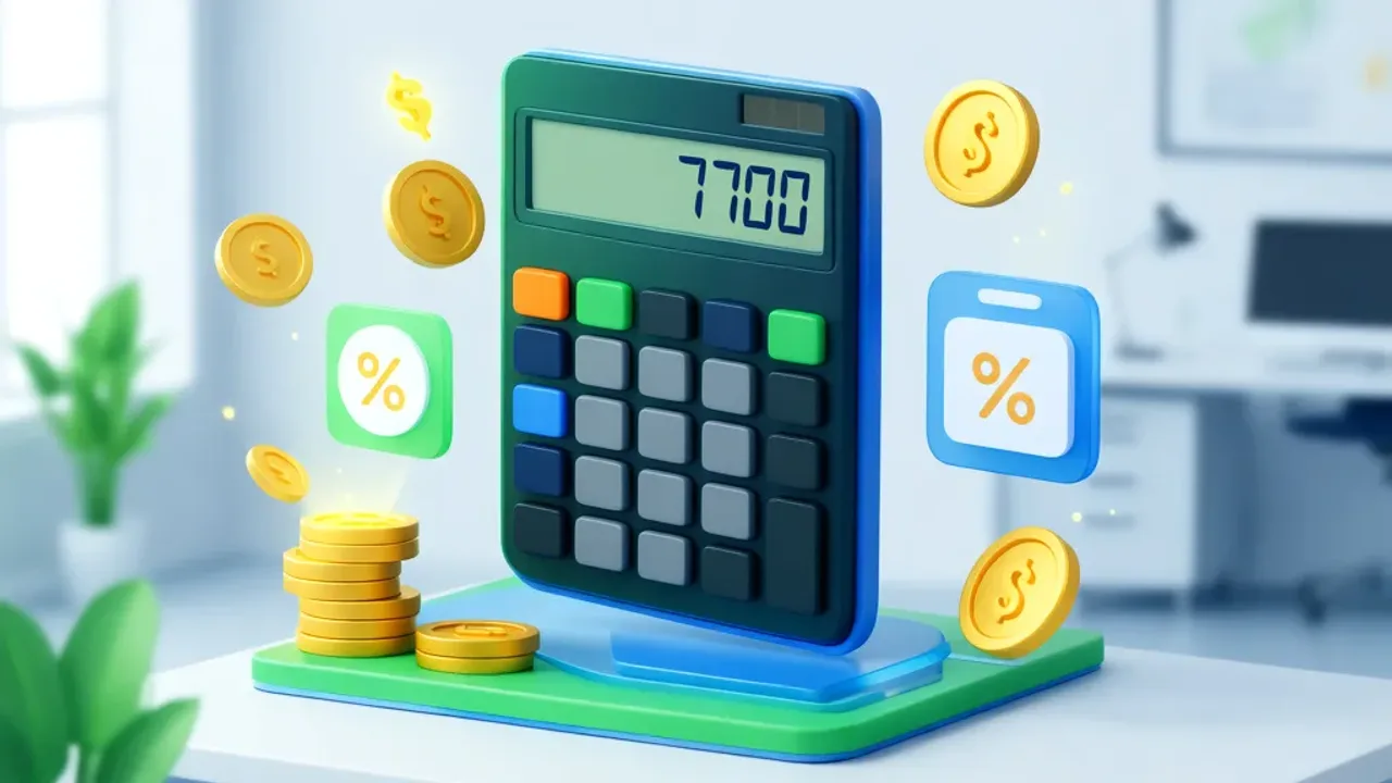 7700 brutto ile to netto? Praktyczne porównanie umów na 2026 rok Kalkulator wynagrodzeń pokazujący 7700 brutto ile to netto w formie cyfrowej ilustracji finansowej.