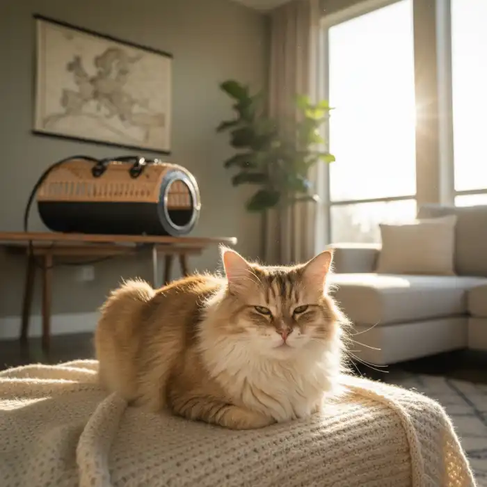 Wakacje z kotem: praktyczny poradnik bezpiecznego wyjazdu i opieki